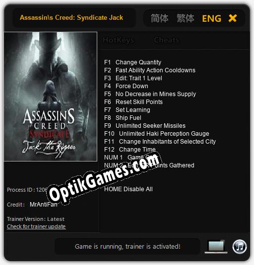 assassins creed syndicate cheat engine levels