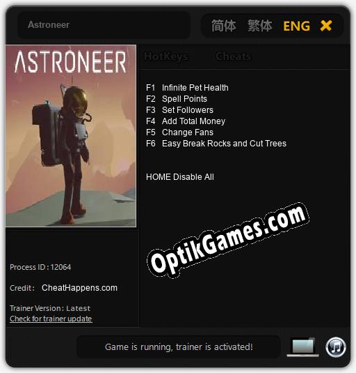 Astroneer: Trainer +6 [v1.8]