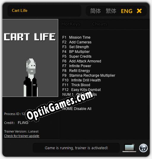 Trainer for Cart Life [v1.0.5]