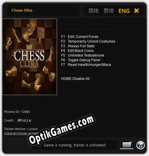 Chess Ultra: TRAINER AND CHEATS (V1.0.36)