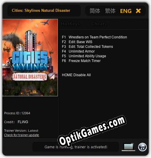 Cities: Skylines Natural Disasters: TRAINER AND CHEATS (V1.0.42)