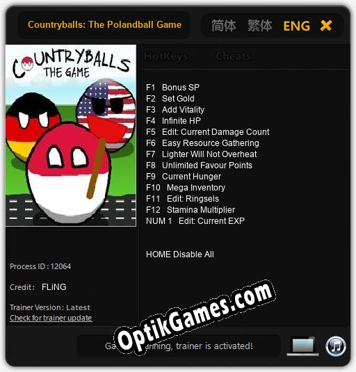 Trainer for Countryballs: The Polandball Game [v1.0.6]