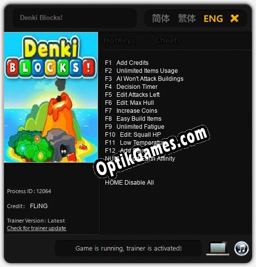 Trainer for Denki Blocks! [v1.0.5]