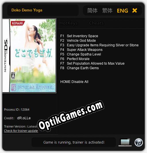 Doko Demo Yoga: TRAINER AND CHEATS (V1.0.52)