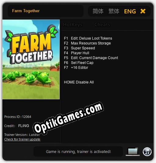 Farm Together: Trainer +7 [v1.3]