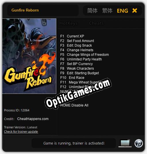 Gunfire Reborn: TRAINER AND CHEATS (V1.0.59)