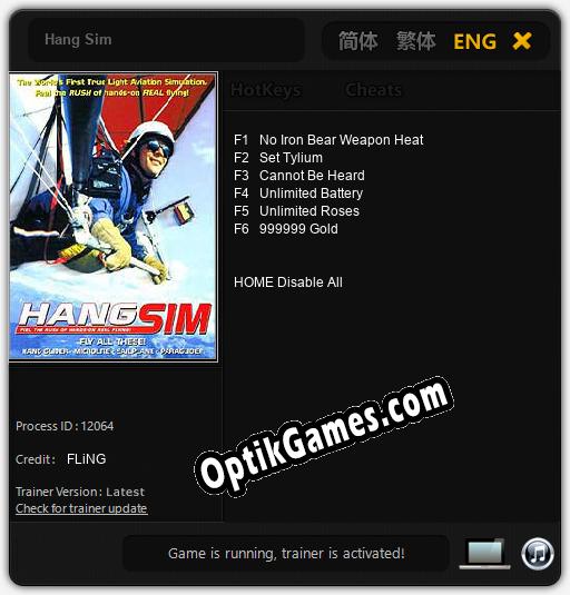 Trainer for Hang Sim [v1.0.4]