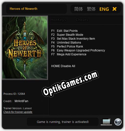 Heroes of Newerth: Cheats, Trainer +7 [MrAntiFan]