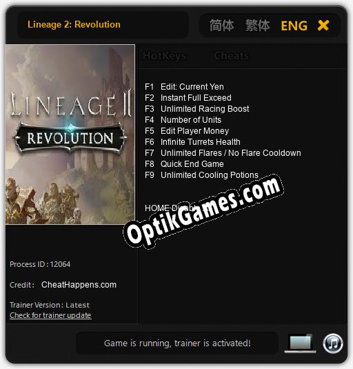 Lineage 2: Revolution: TRAINER AND CHEATS (V1.0.81)
