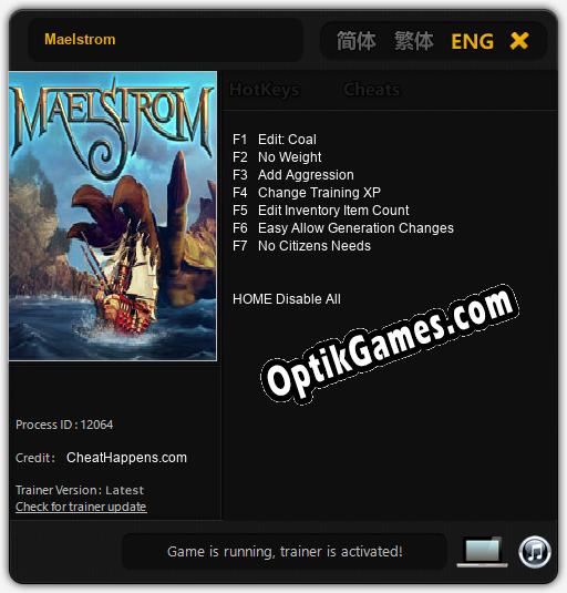 Maelstrom: Trainer +7 [v1.1]