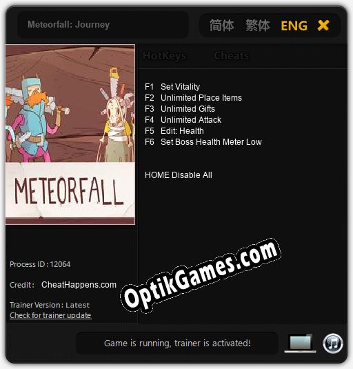 Meteorfall: Journey: TRAINER AND CHEATS (V1.0.25)