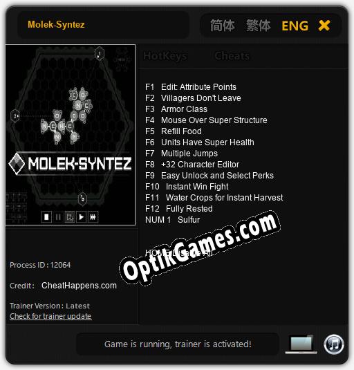 Trainer for Molek-Syntez [v1.0.3]