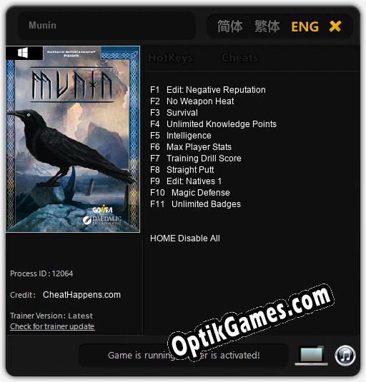 Trainer for Munin [v1.0.9]