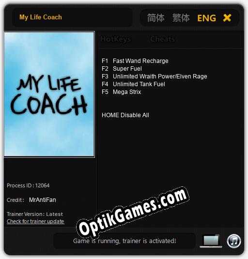 My Life Coach: Trainer +5 [v1.7]