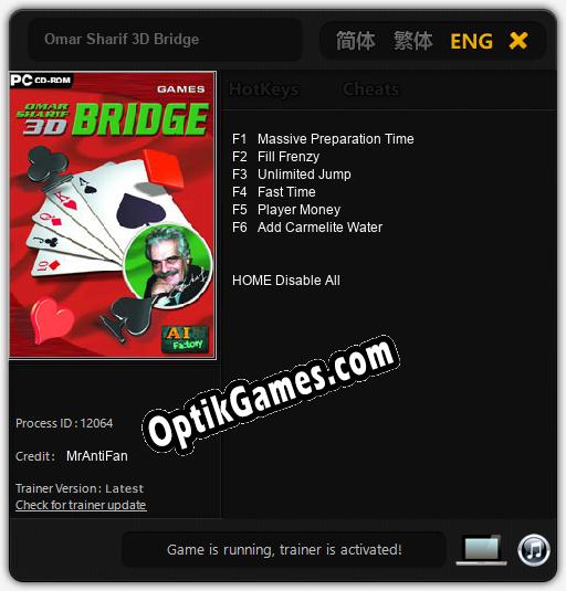 Omar Sharif 3D Bridge: Cheats, Trainer +6 [MrAntiFan]