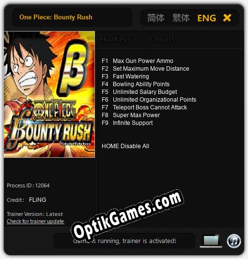 One Piece: Bounty Rush: Cheats, Trainer +9 [FLiNG]