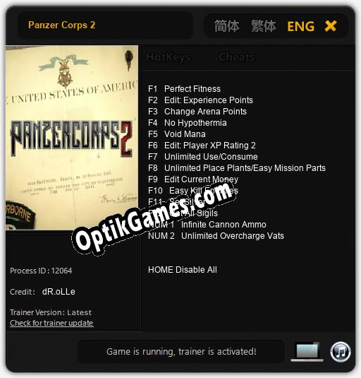 Panzer Corps 2: Trainer +14 [v1.8]
