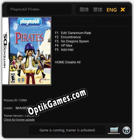 Playmobil Pirates: TRAINER AND CHEATS (V1.0.79)