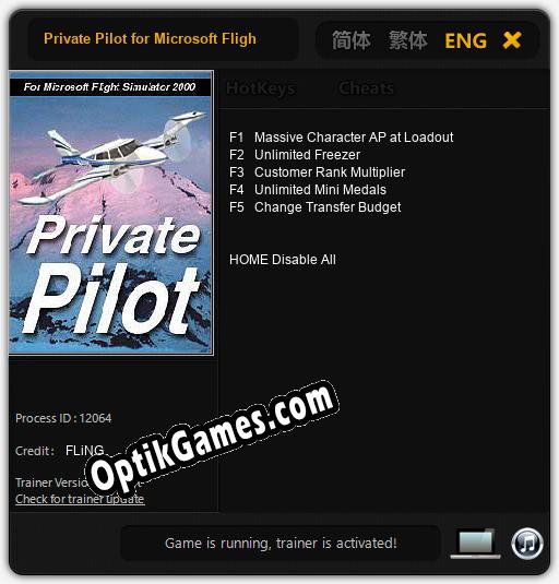 Trainer for Private Pilot for Microsoft Flight Simulator 2000 [v1.0.7]
