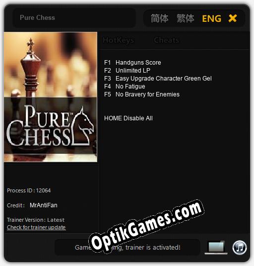 Pure Chess: Cheats, Trainer +5 [MrAntiFan]
