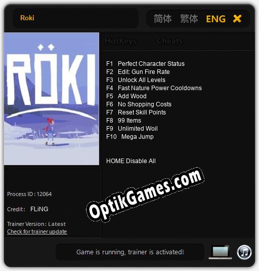 Trainer for Roki [v1.0.6]