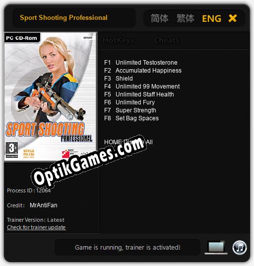 Sport Shooting Professional: Trainer +8 [v1.2]