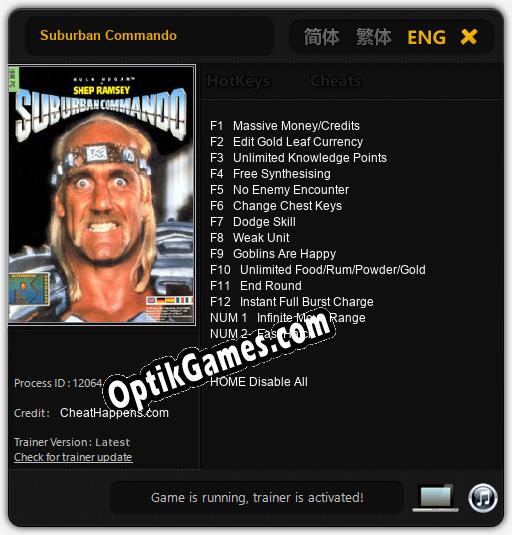 Suburban Commando: Cheats, Trainer +14 [CheatHappens.com]