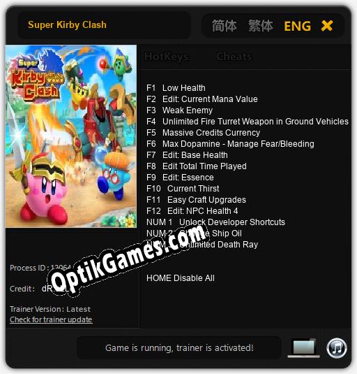 Super Kirby Clash: Cheats, Trainer +15 [dR.oLLe]