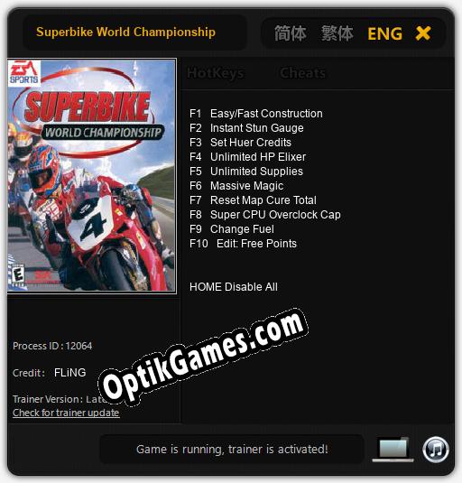 Trainer for Superbike World Championship [v1.0.1]