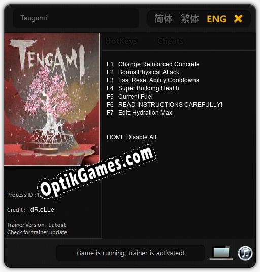 Trainer for Tengami [v1.0.6]