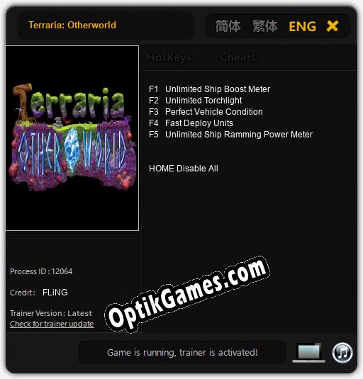 Terraria: Otherworld: Cheats, Trainer +5 [FLiNG]