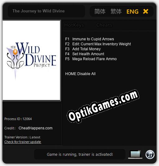The Journey to Wild Divine: Cheats, Trainer +5 [CheatHappens.com]