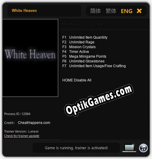 White Heaven: Trainer +7 [v1.2]