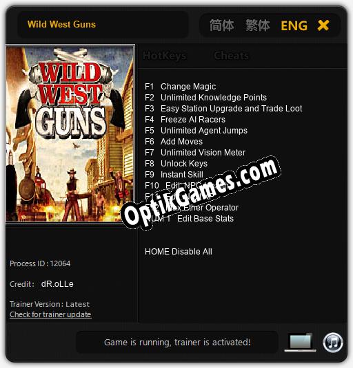 Wild West Guns: Trainer +13 [v1.9]