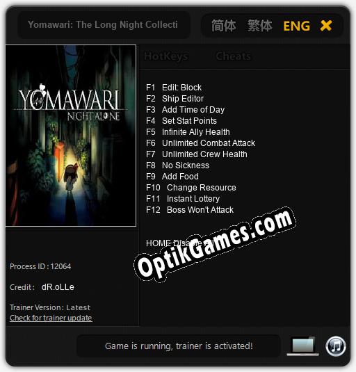 Yomawari: The Long Night Collection: TRAINER AND CHEATS (V1.0.91)