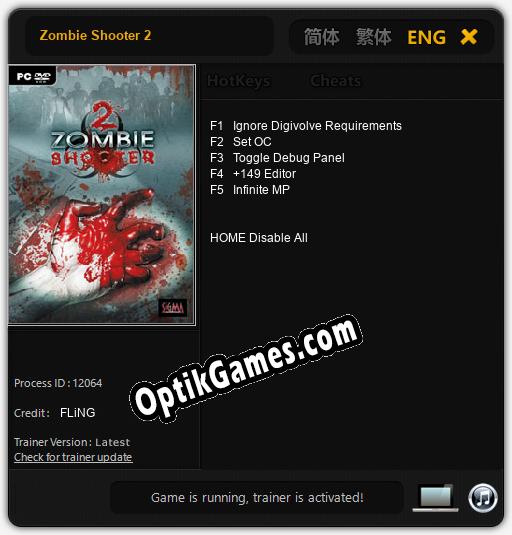 Zombie Shooter 2: TRAINER AND CHEATS (V1.0.82)